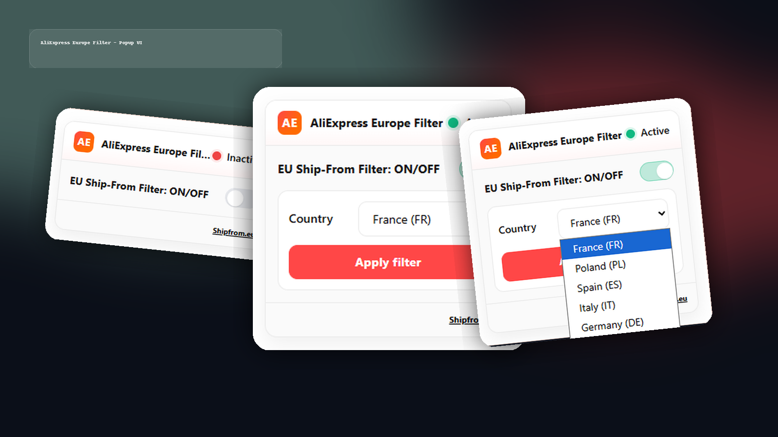 Extension hero mockup